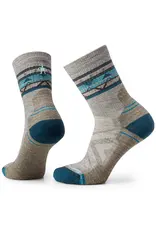 Smartwool Smartwool Women's Hike Light Cushion Zig Zag Valley Mid Crew Socks TAUPE-NATURAL MARL M