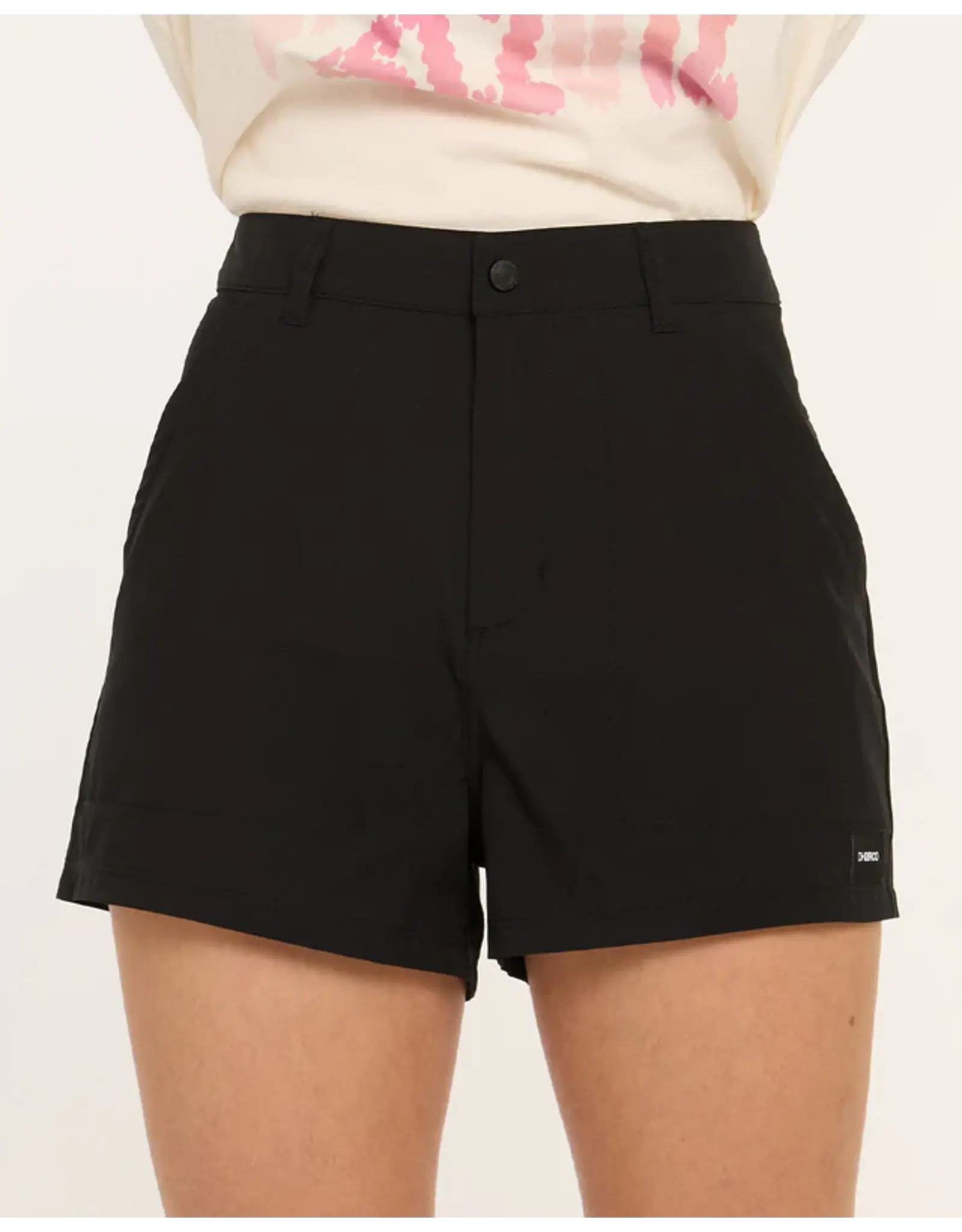 Dharco Dharco Womens Pit Shorts | Black