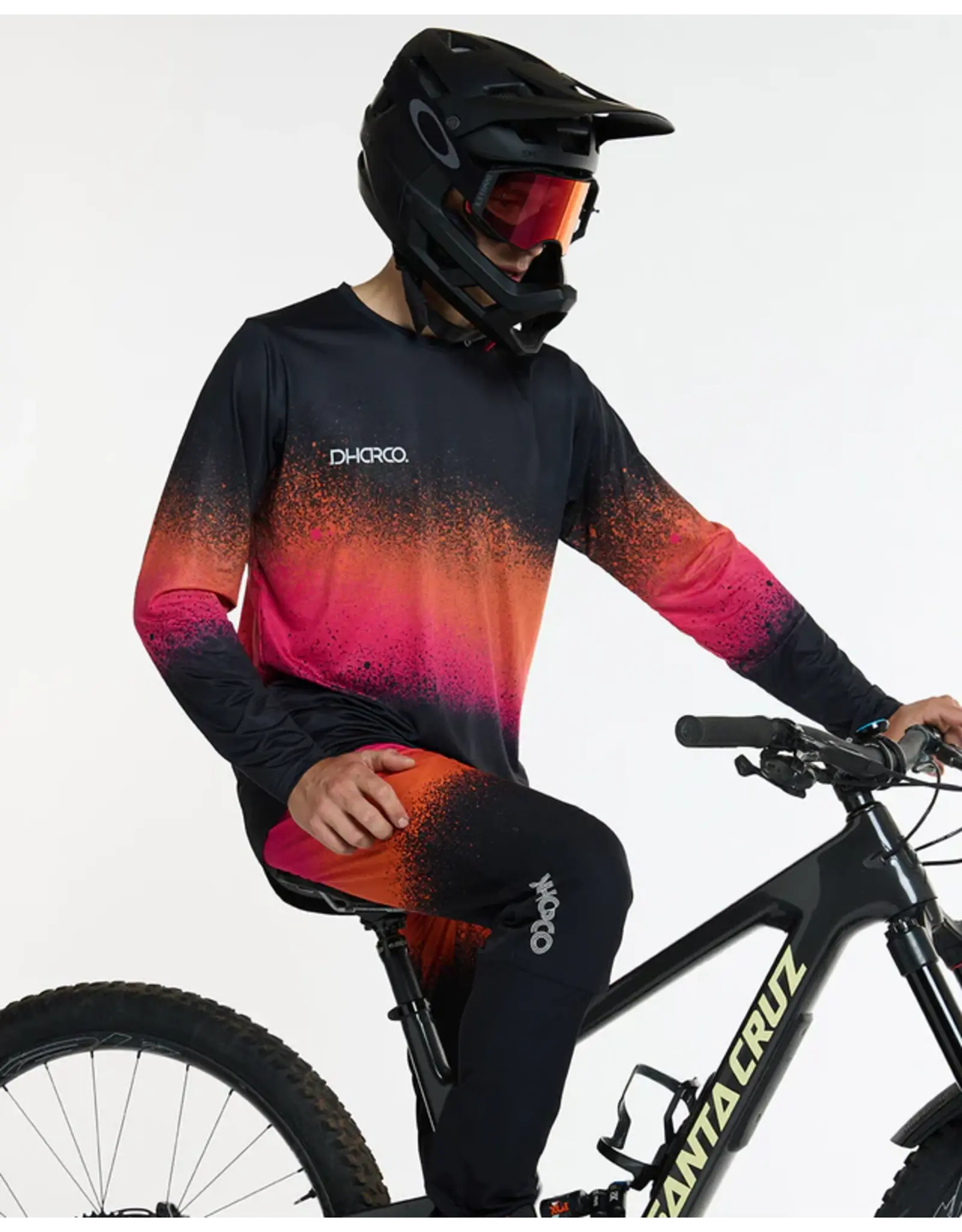 Dharco Dharco Mens Race Jersey | Black Snake