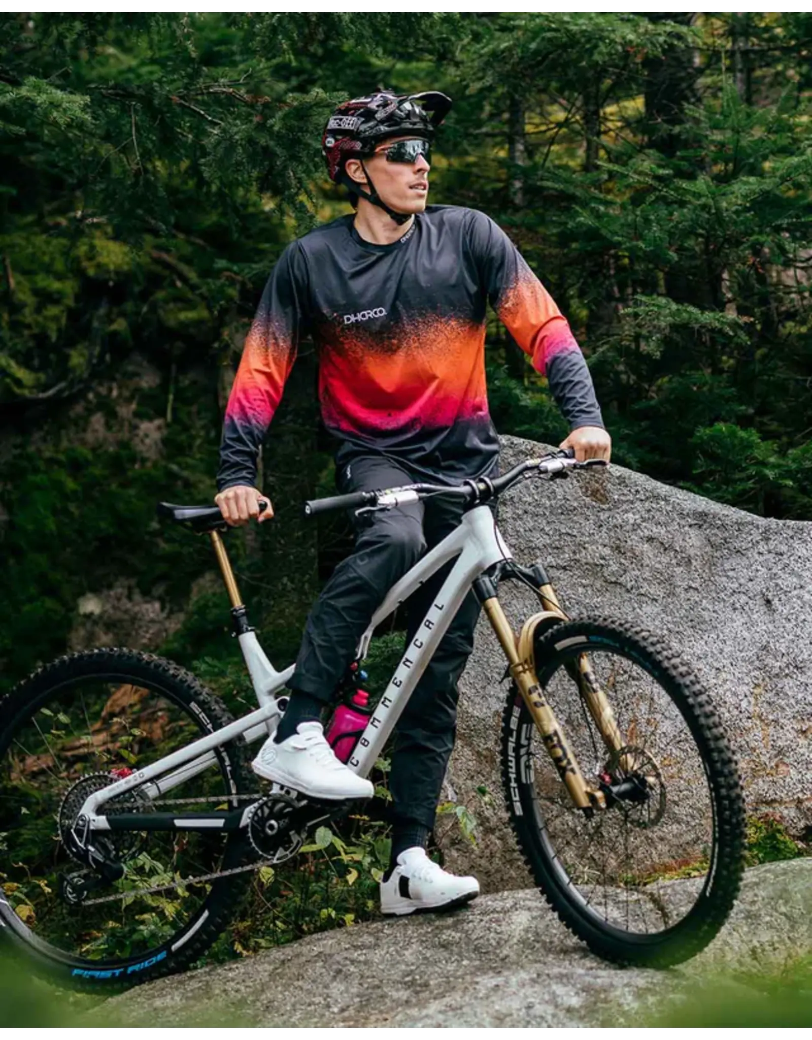 Dharco Dharco Mens Race Jersey | Black Snake
