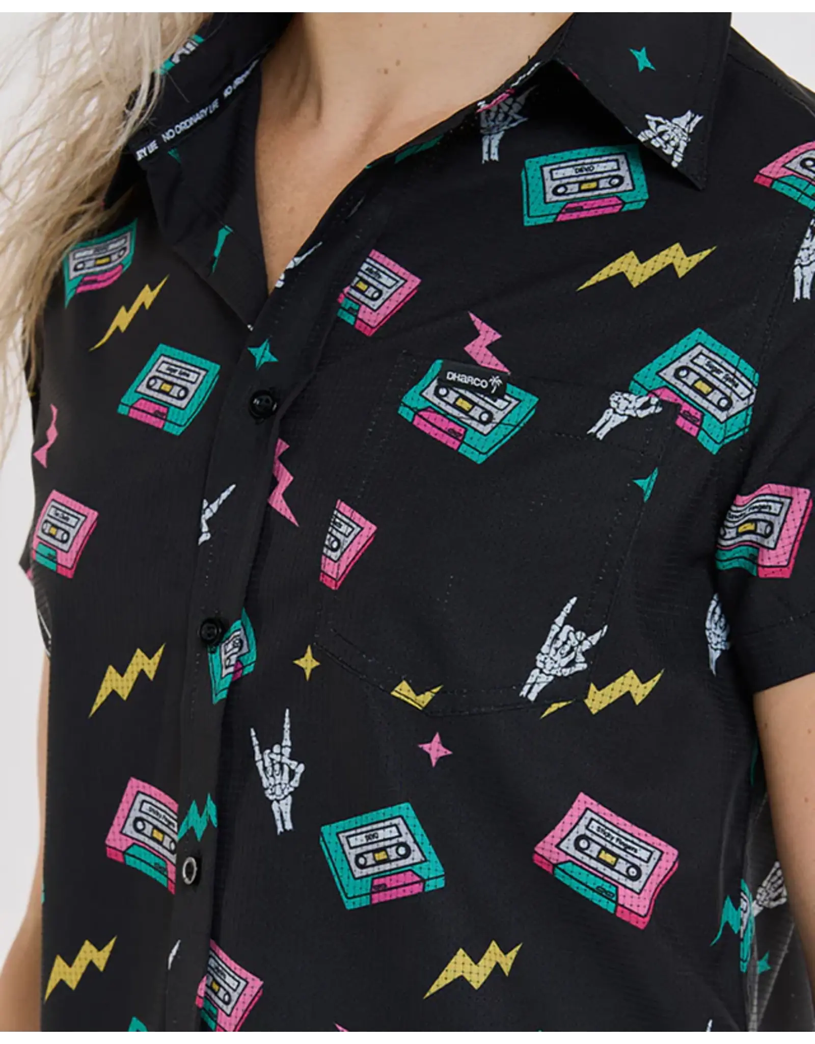 Dharco Dharco Womens Tech Party Shirt | Mix Tape