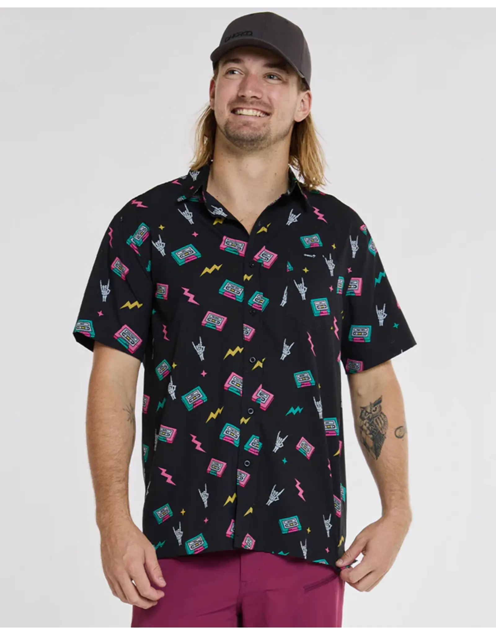 Dharco Dharco Mens Tech Party Shirt | Mix Tape