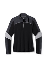 Smartwool Smartwool Women's Classic Thermal Merino Base Layer Colorblock 1/4 Zip Boxed Black