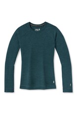 Smartwool Smartwool Women's Classic Thermal Merino Base Layer Crew Boxed Twilight Blue Heather