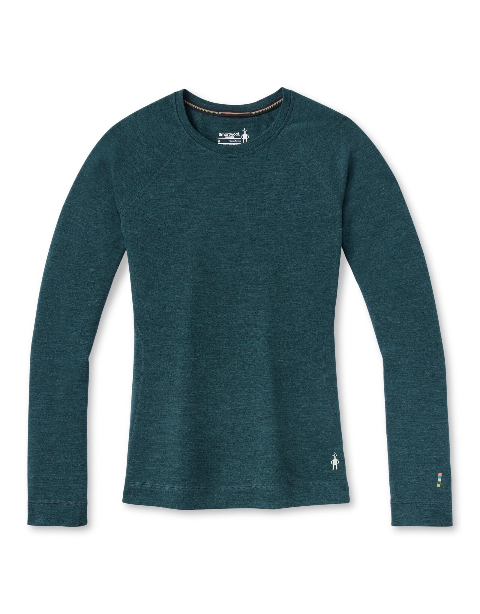 Smartwool Smartwool Women's Classic Thermal Merino Base Layer Crew Boxed Twilight Blue Heather