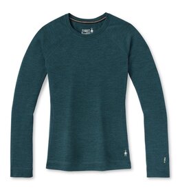 Smartwool Smartwool Women's Classic Thermal Merino Base Layer Crew Boxed Twilight Blue Heather