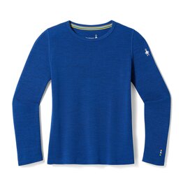 Smartwool Smartwool Women's Classic Thermal Merino Base Layer Crew Boxed Blueberry Hill Heather