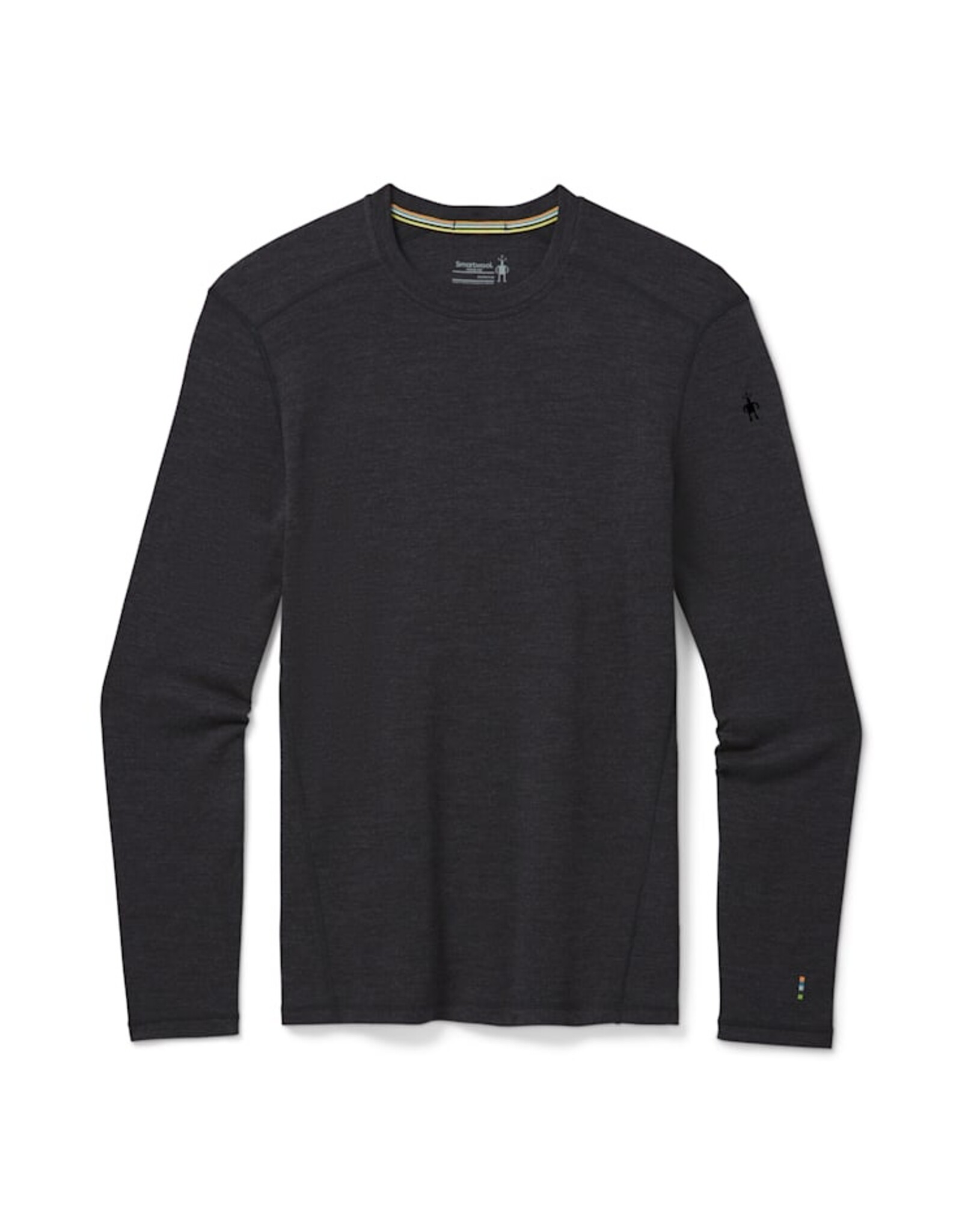 Smartwool Smartwool Men's Classic Thermal Merino Base Layer Crew Boxed Charcoal Heather