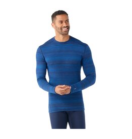 Smartwool Smartwool Men's Classic Thermal Merino Base Layer Crew Boxed Laguna Blue Heather