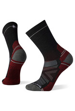 Smartwool Hike Light Cushion Print Crew Socks Charcoal