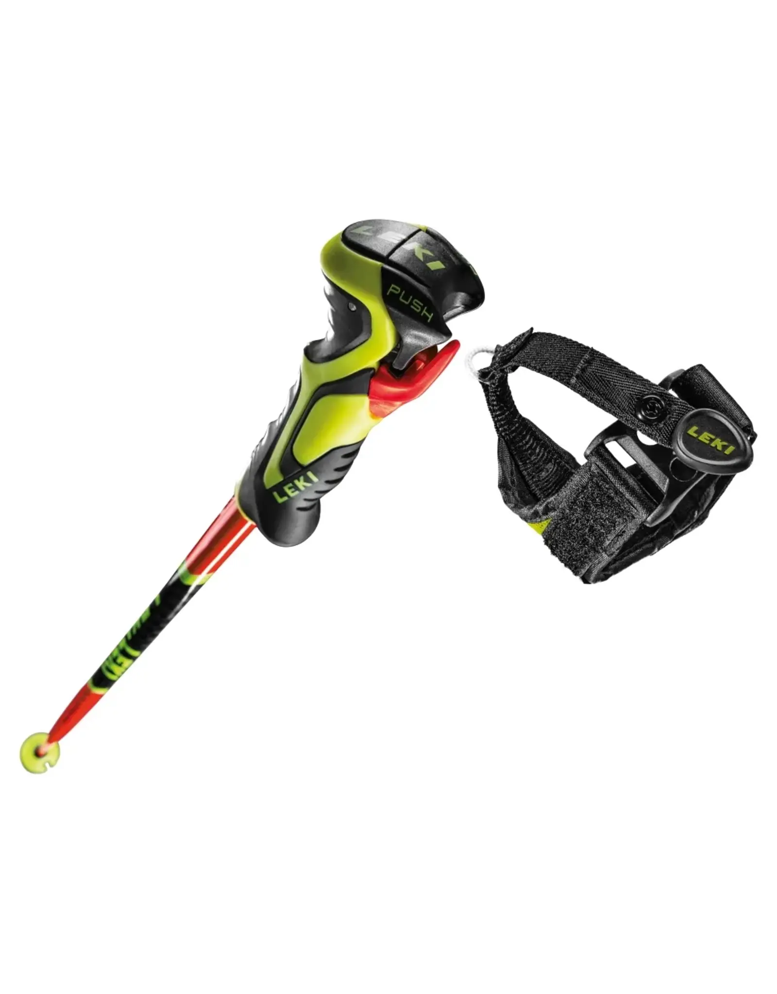 Leki LEKI ALPINE WCR LITE SL 3D RED/YELLOW 115 F25