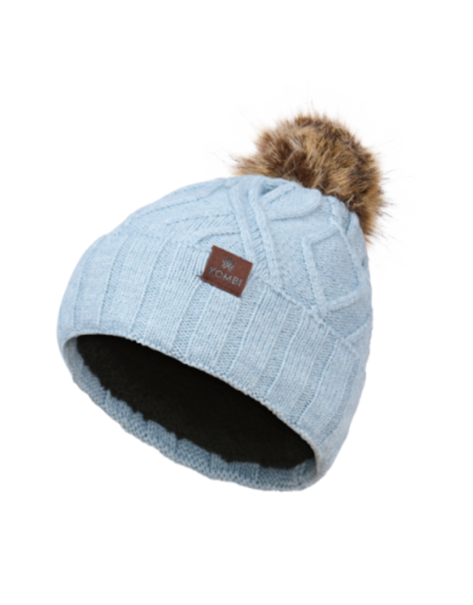Kombi Kombi CABLE BEANIE-ARCTIC BLUE F25