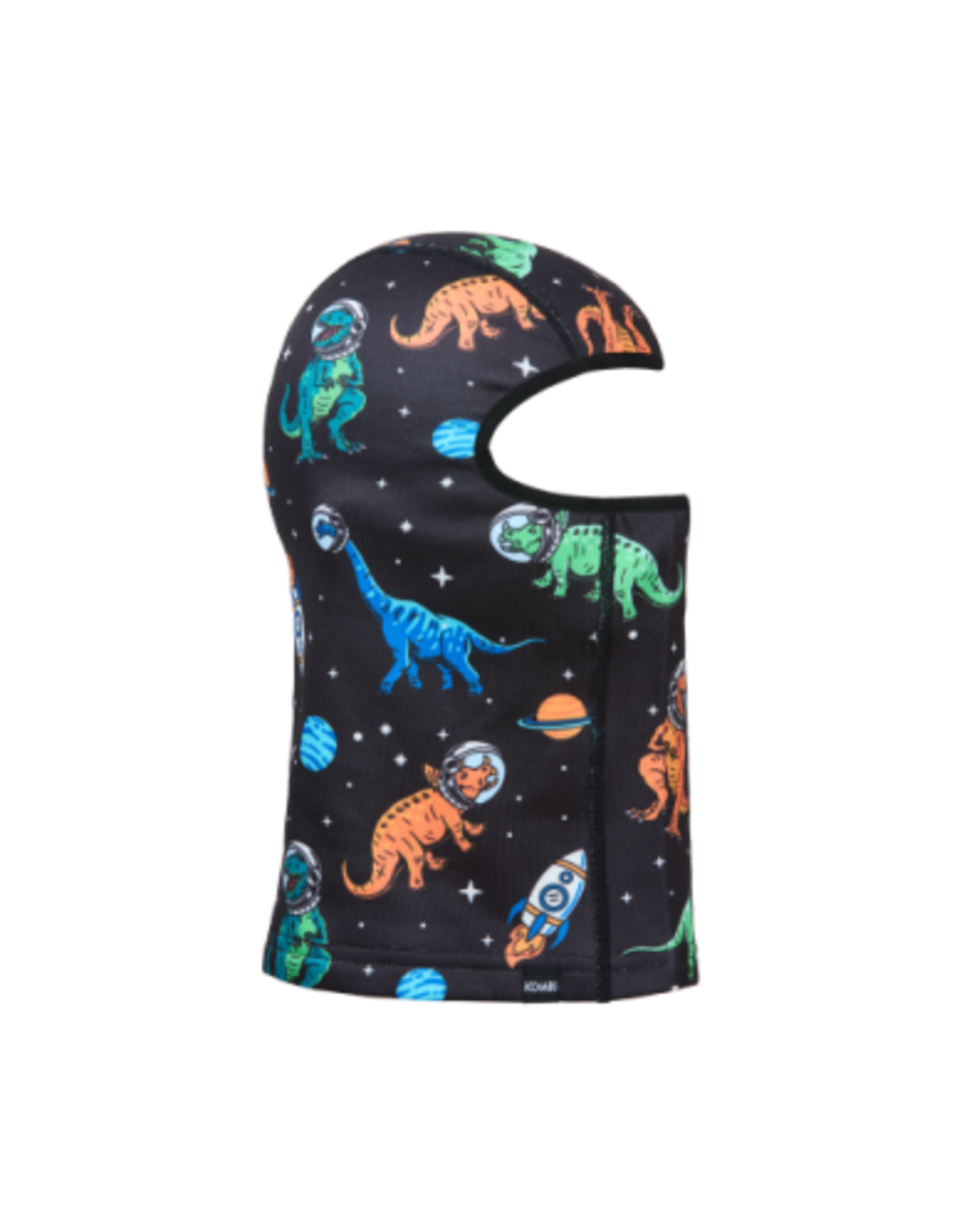 Kombi Kombi VELVET FLEECE BALACLAVA CHILDREN-ASTRO DINO F25