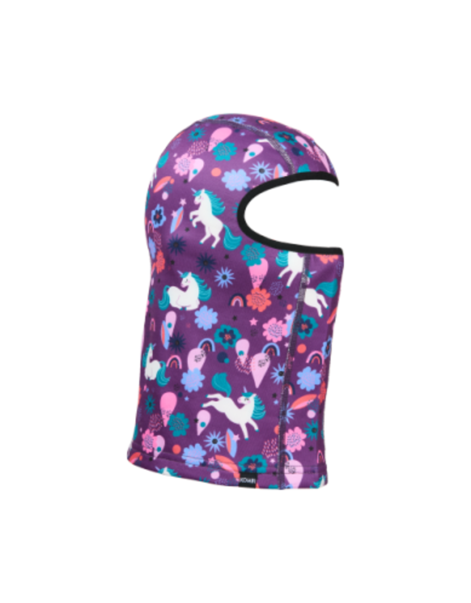 Kombi Kombi VELVET FLEECE BALACLAVA CHILDREN-UNICORN RAINBOW F25