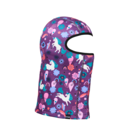 Kombi Kombi VELVET FLEECE BALACLAVA CHILDREN-UNICORN RAINBOW F25
