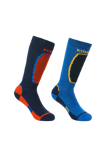 Kombi Kombi THE BRAVE TWIN PACK CHILDREN SOCK-ROYAL F25
