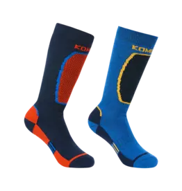 Kombi Kombi THE BRAVE TWIN PACK JUNIOR SOCK-ROYAL F25