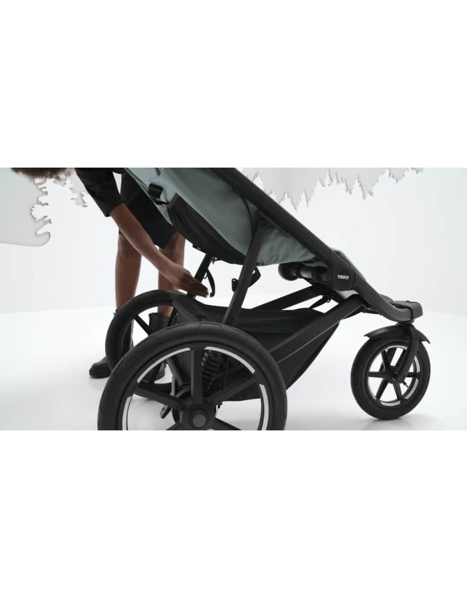 Thule Thule Urban Glide 3 Jogging Stroller Black/Alum