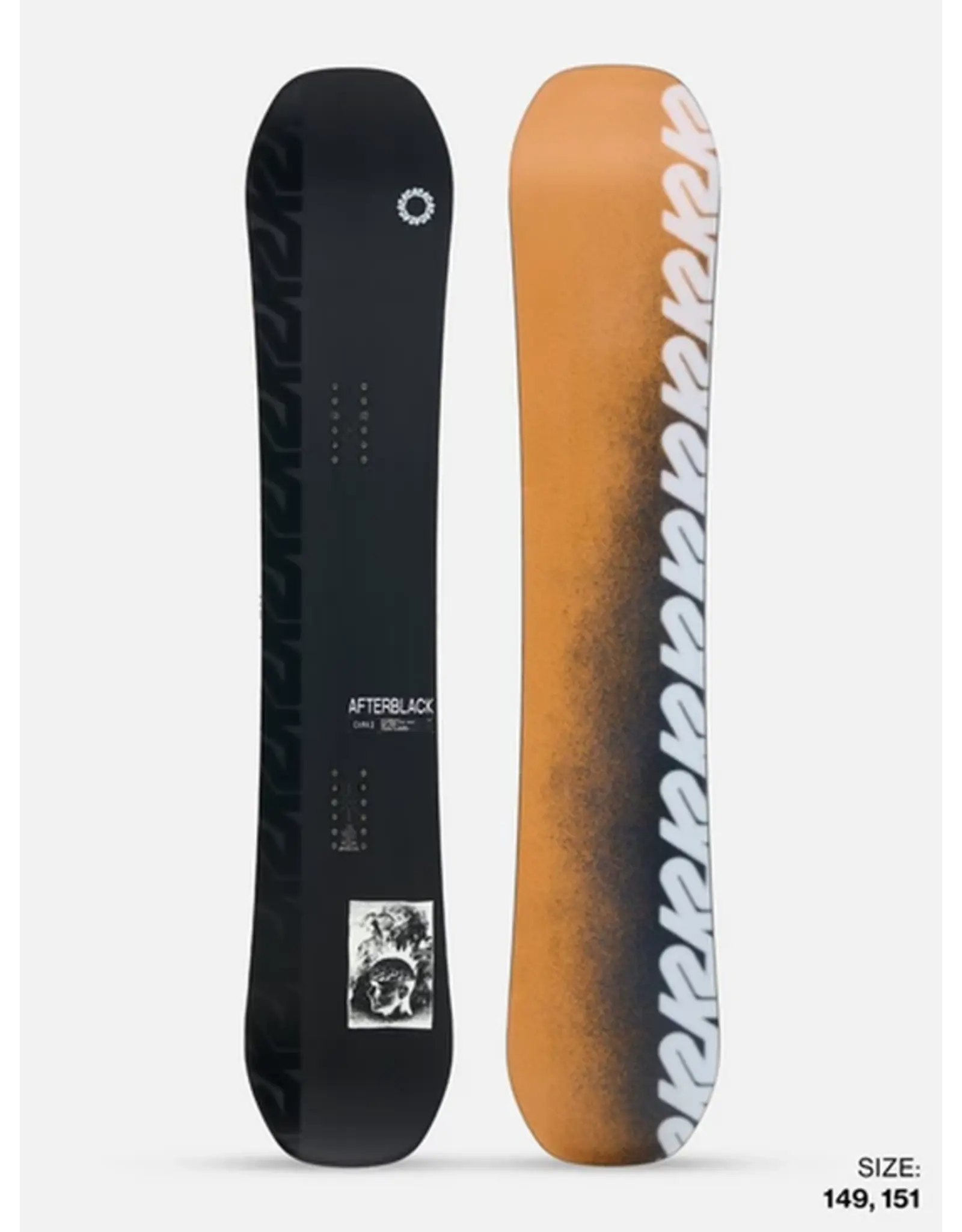 K2-SNOWBOARD K2 AFTERBLACK F25