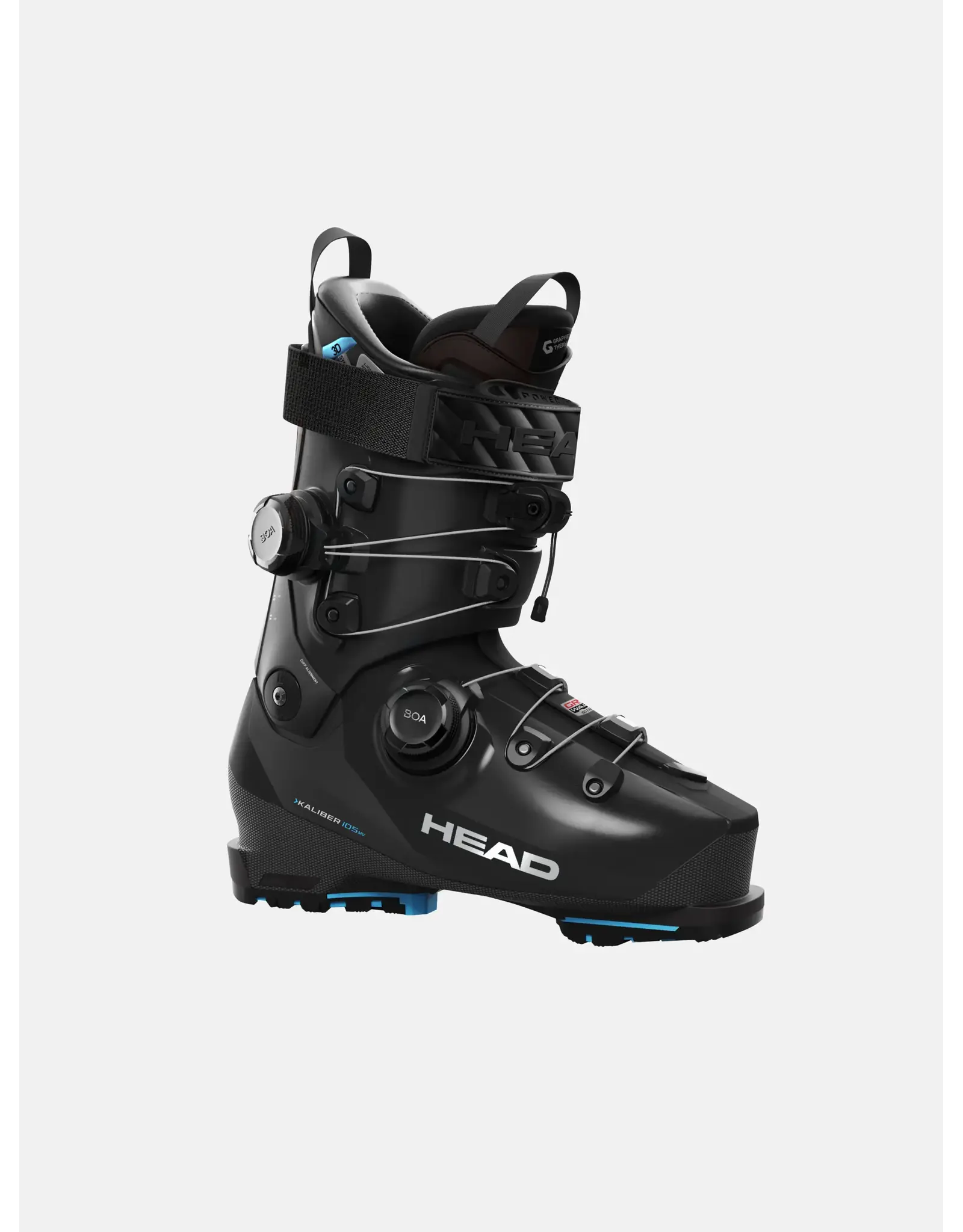 Head HEAD KALIBER 105 W MV GW BOA2 BLACK-TURQUOISE  F25