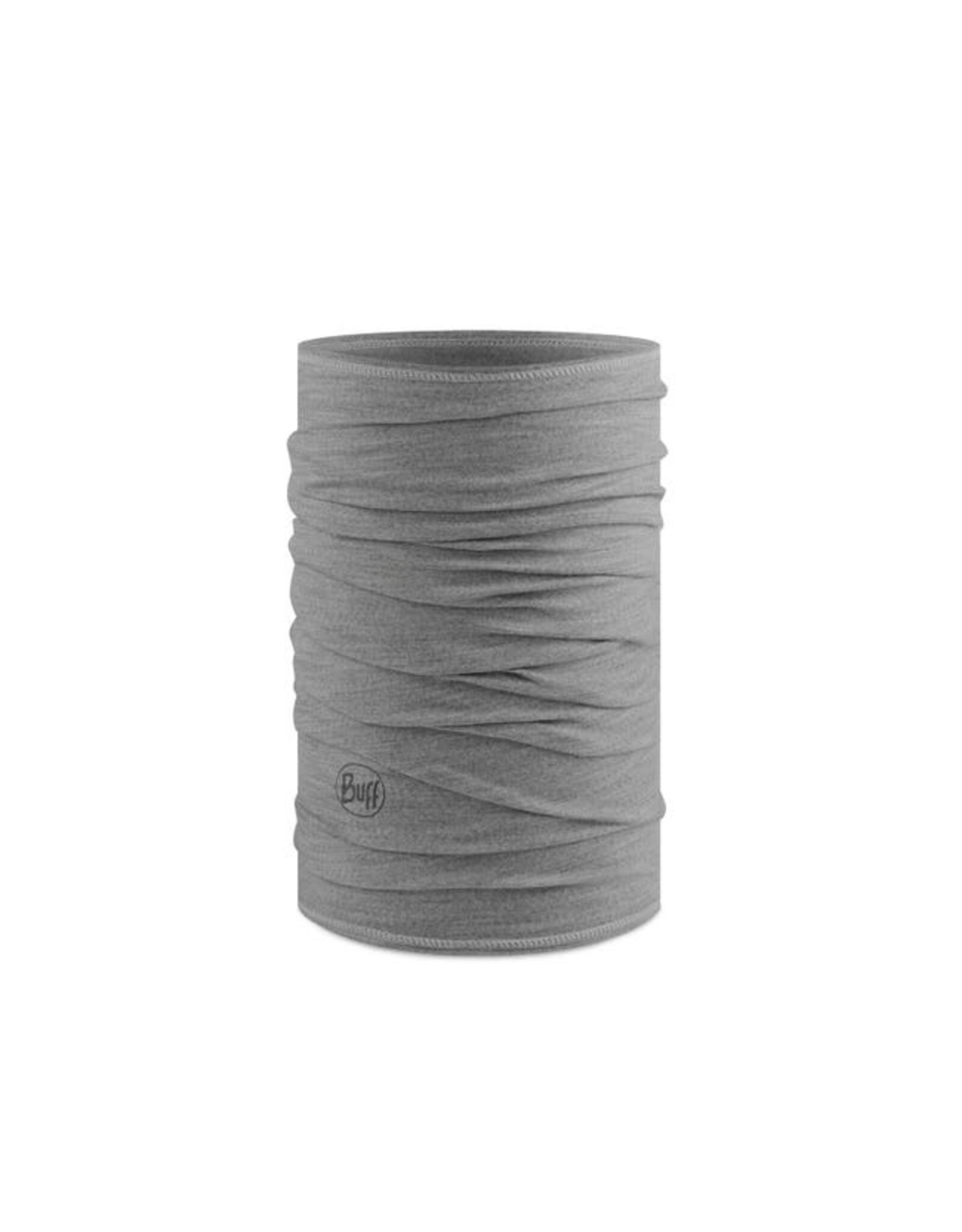 Buff BUFF MERINO LIGHTWEIGHT SOLID GREY ADULT