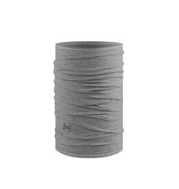 Buff BUFF MERINO LIGHTWEIGHT SOLID GREY ADULT