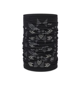 Buff Headwear BUFF MERINO LIGHTWEIGHT PRINTS VANYR ADULT BLACK