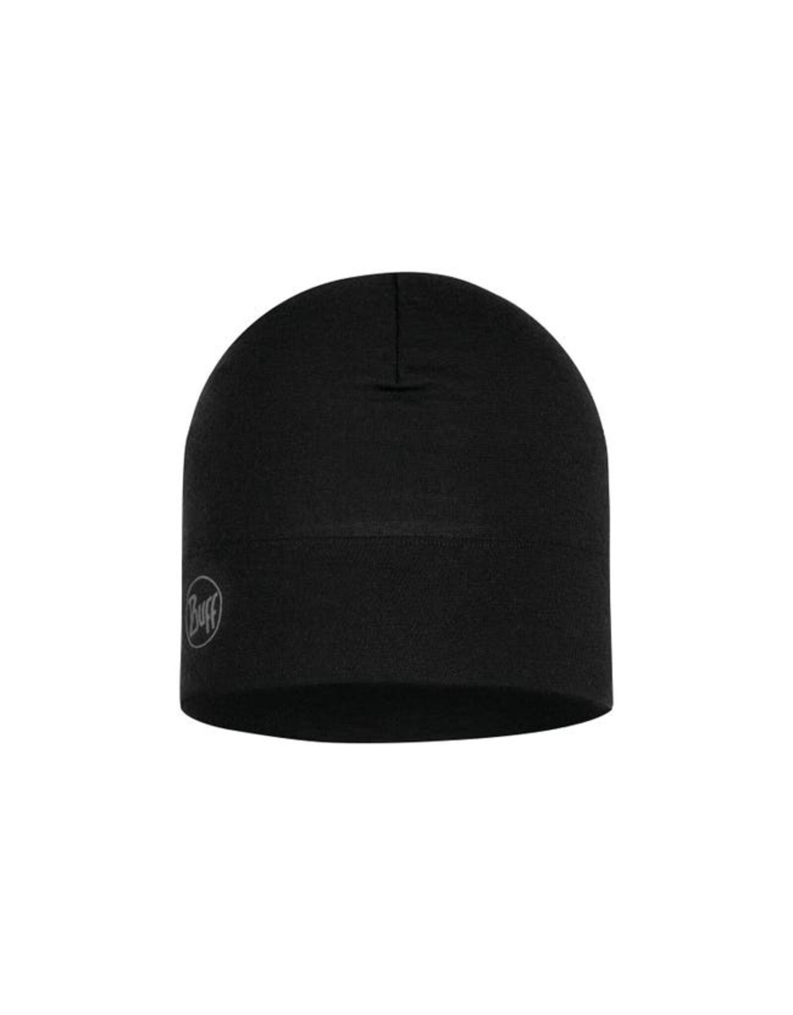 Buff BUFF MERINO MIDWEIGHT BEANIE SOLID ADULT BLACK