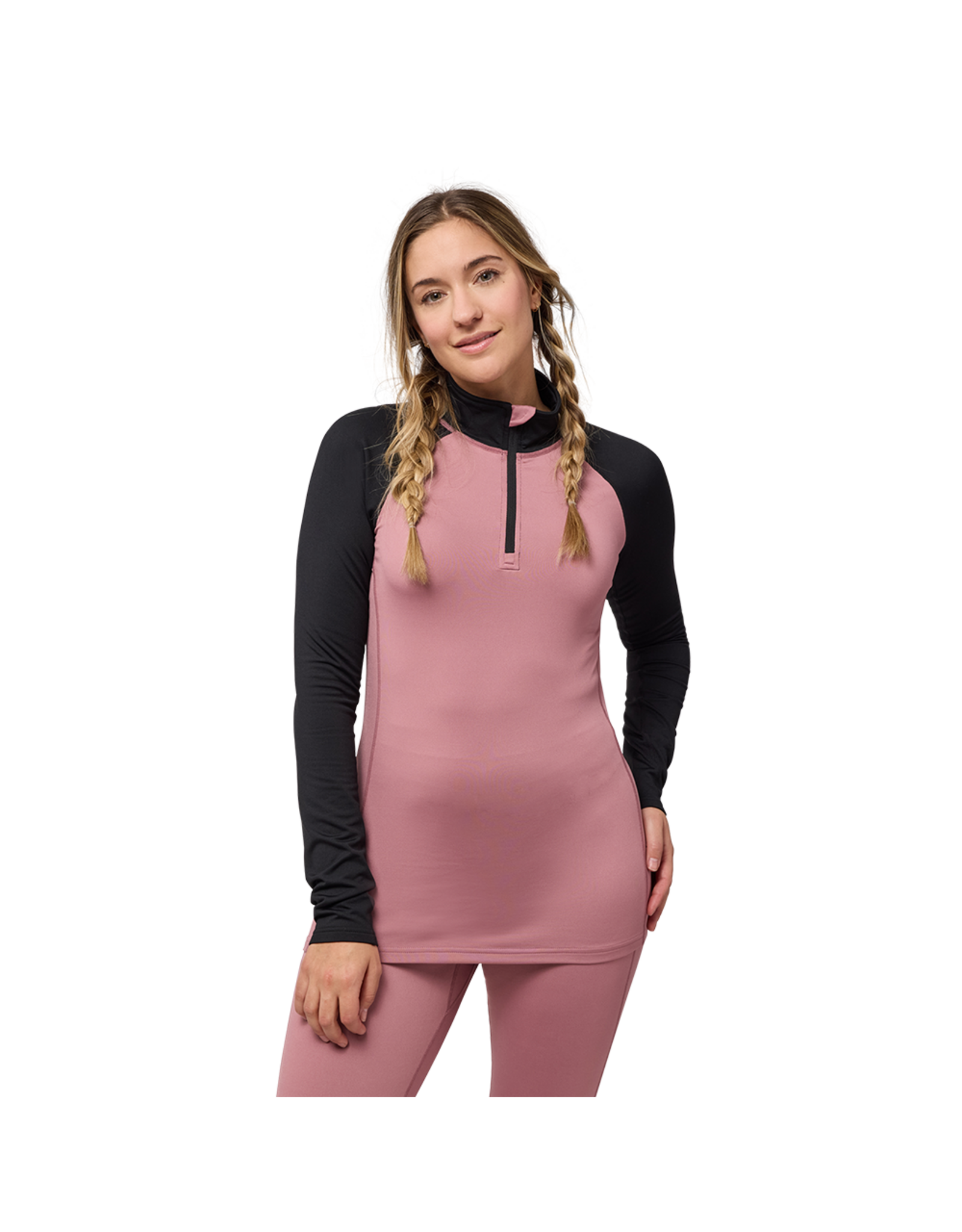 Kombi KOMBI REDHEAT EXTREME ZIP TOP WOMEN-NOSTALGIA ROSE  F25