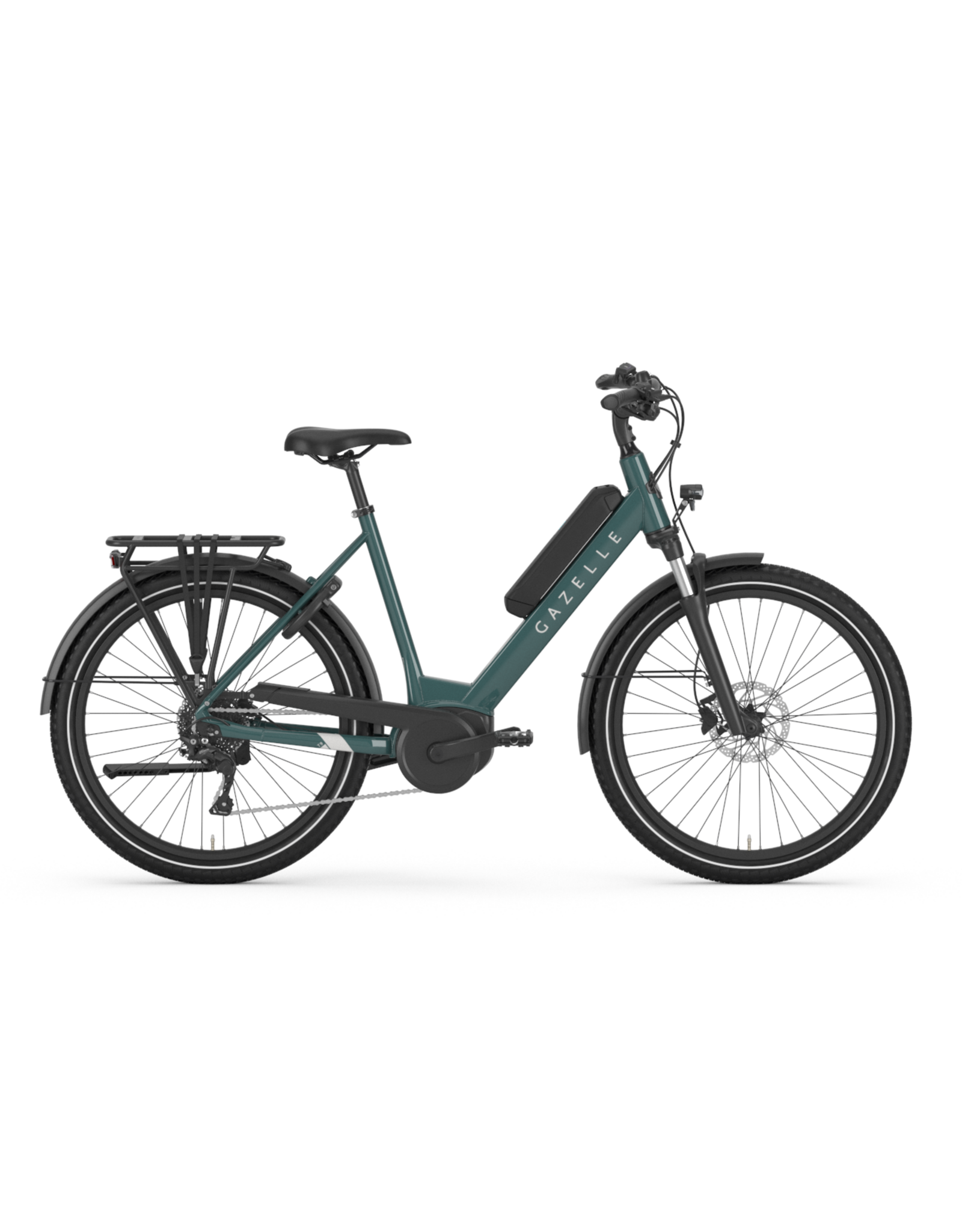 Gazelle Gazelle Medeo T9 City HMB - 24 Low THYME GREEN 45