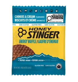 Honey Stinger Honey Stinger, Organic Gluten Free Waffles, Bars, Cookies & Cream, 12pcs