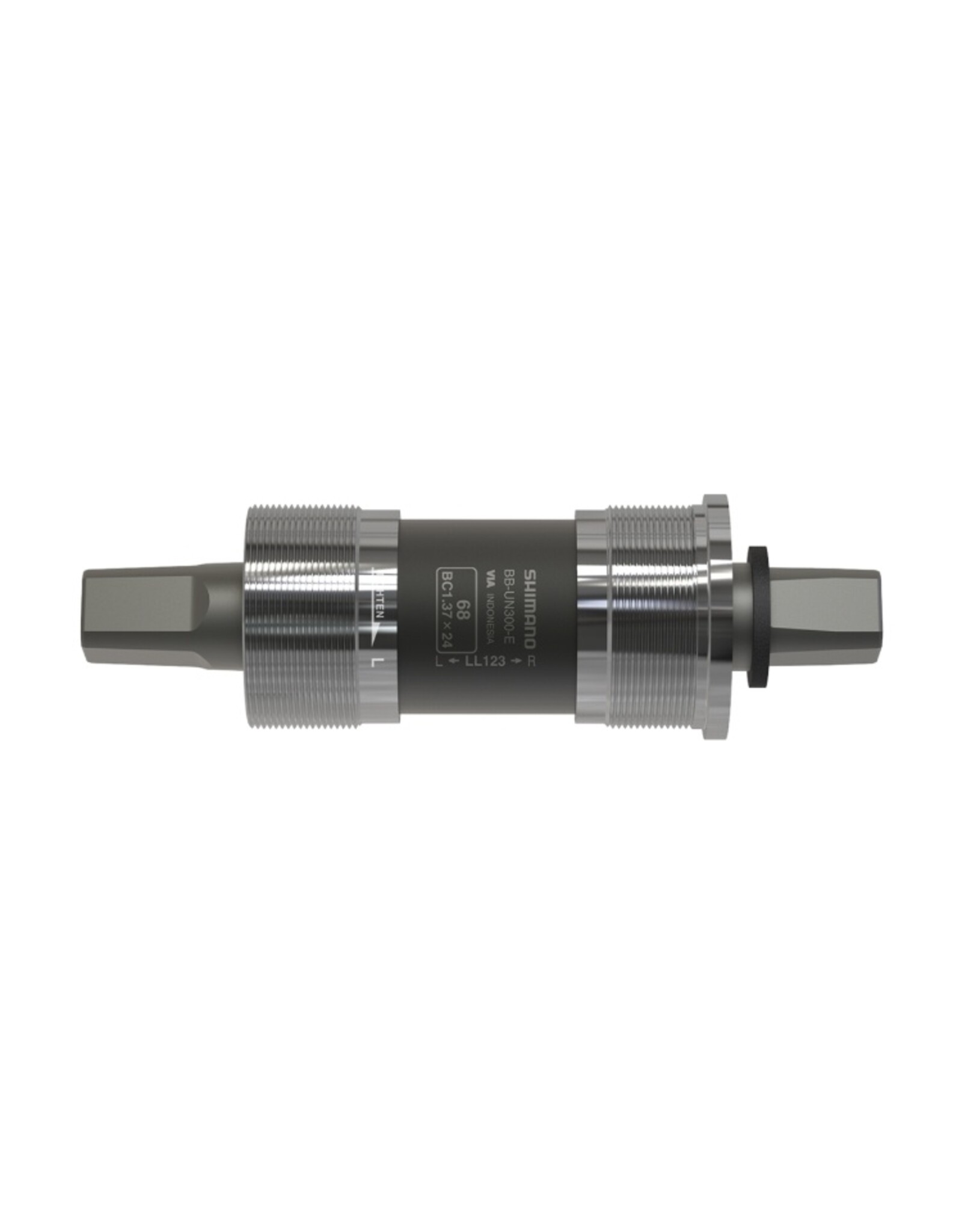 SHIMANO SHIMANO STANDARD BOTTOM BRACKET, BB-UN300, SPINDLE: SQUARE TYPE, SHELL: BSA 68MM, SPINDLE: LL113, W/O FIXING BOLT