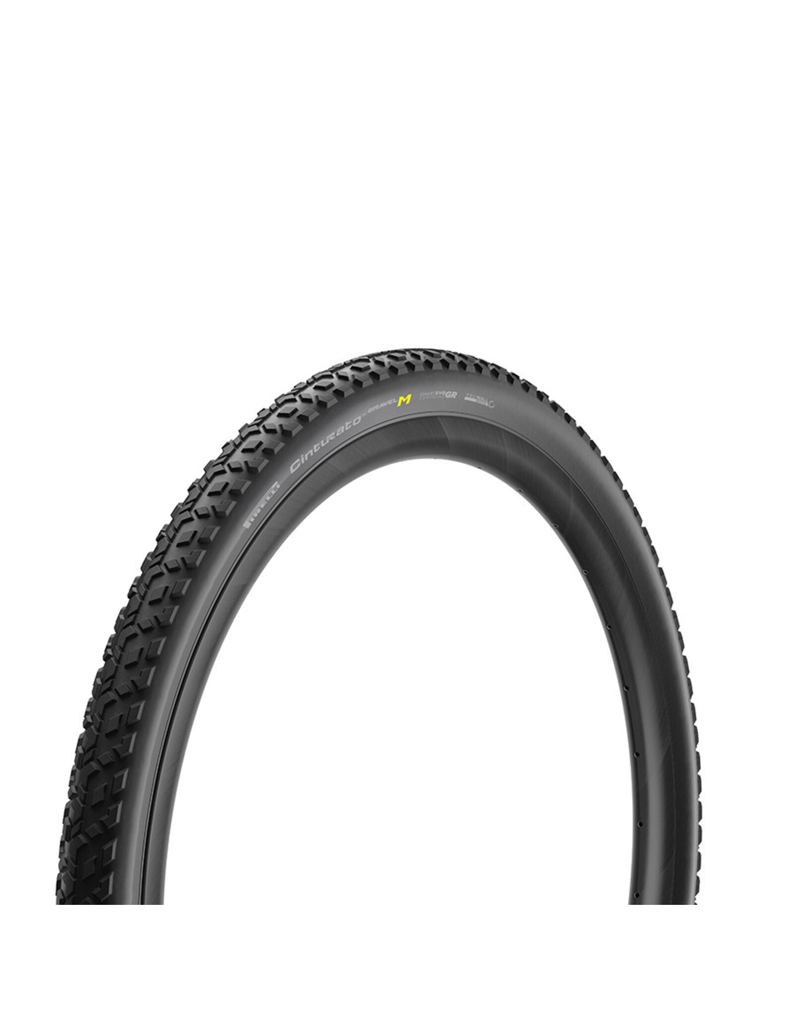 Pirelli Pirelli, Cinturato Gravel M HP-Line, Gravel Tire, 700x45C, Folding, Tubeless Ready, SmartEVO GR, ProWALL Gravel, 120TPI, Black