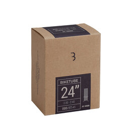 BBB Cycling, Tube, Schrader, Length: 40mm, 24'', 2.00-2.40