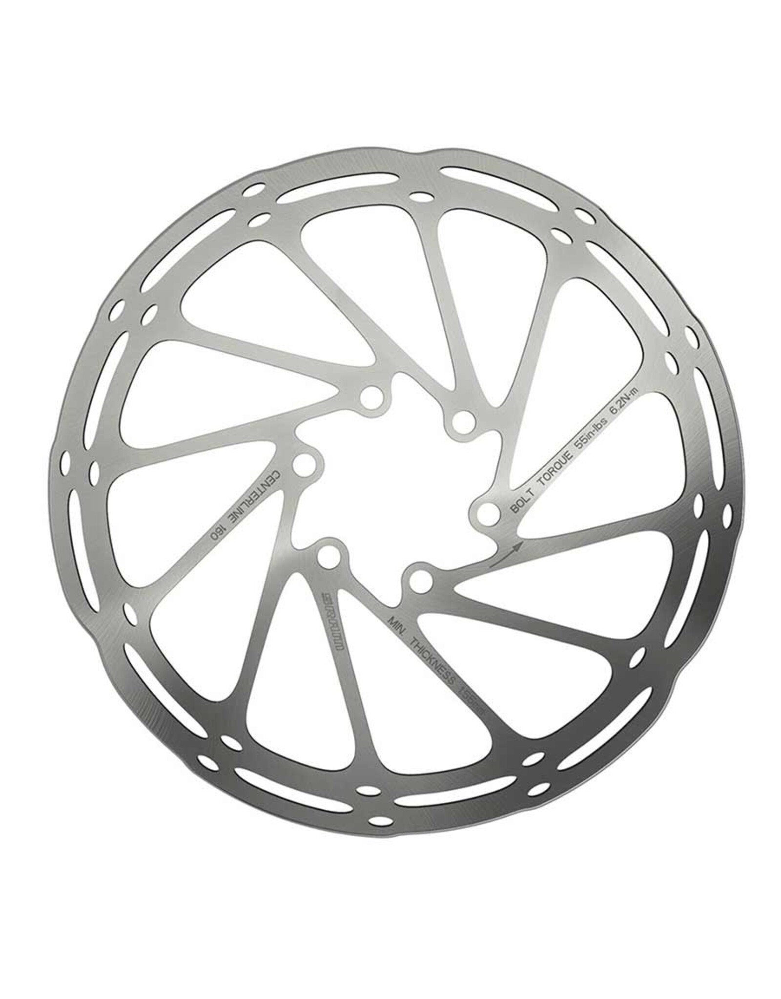 SRAM SRAM, Centerline Rounded, Disc brake rotor, ISO 6B, 200mm