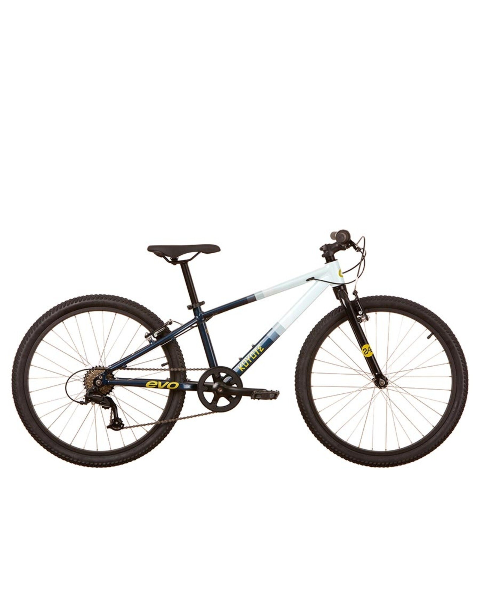 EVO EVO, Koyote 24, Kids Bicycle, 24'', Blue-Aqua
