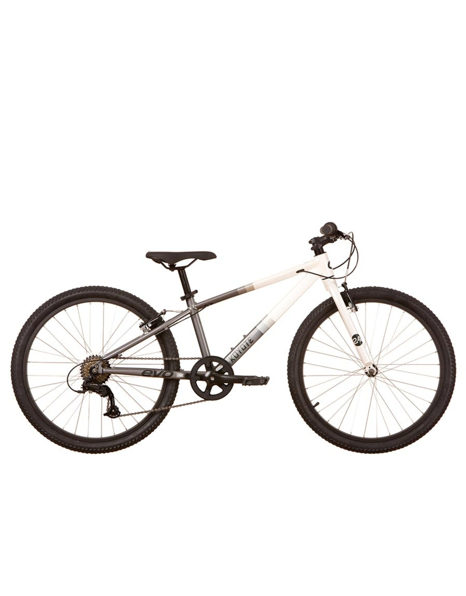 EVO EVO, Koyote 24, Kids Bicycle, 24'', Gray-White