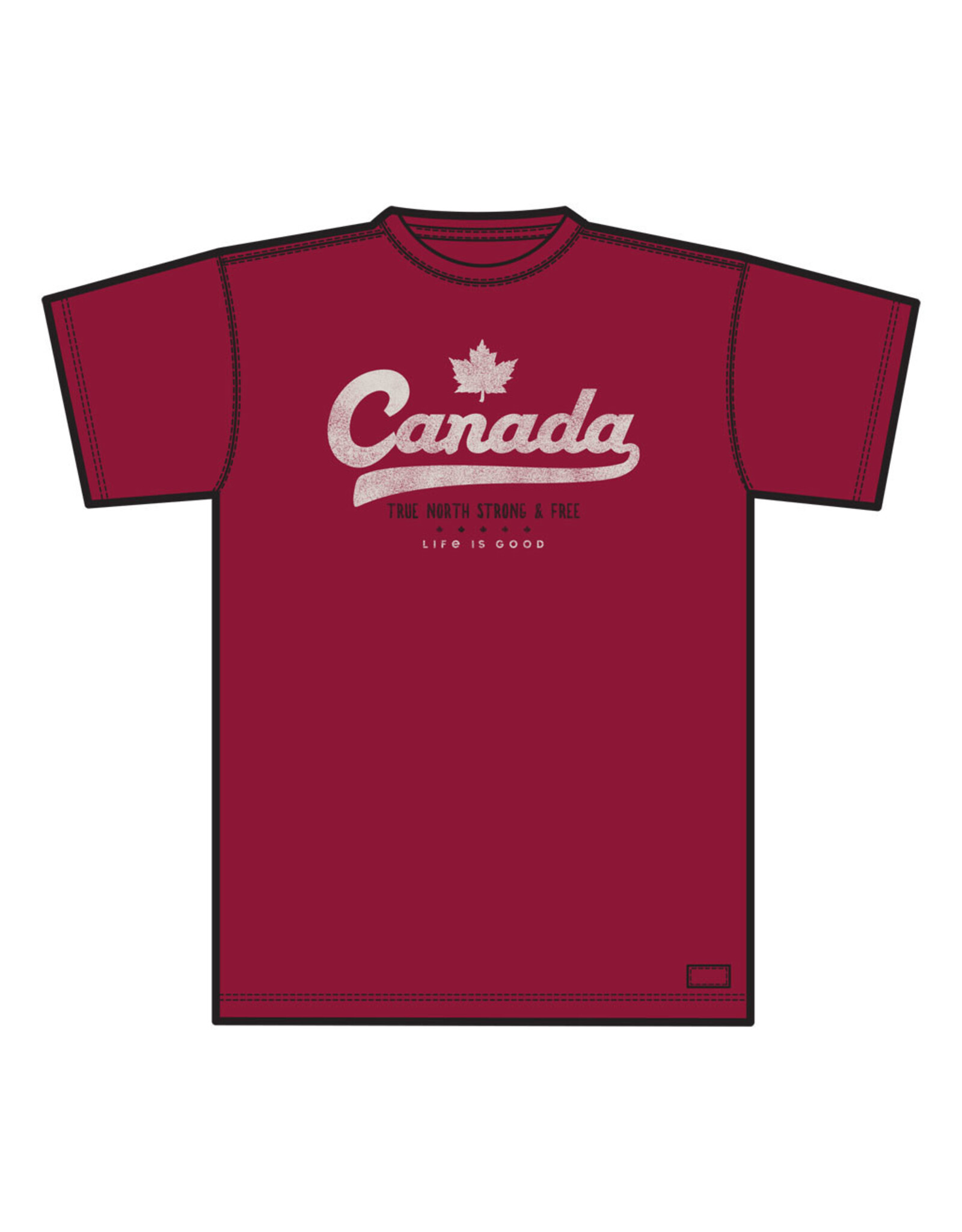 Life is Good LIG M Crusher tee Canada tailsweep S19