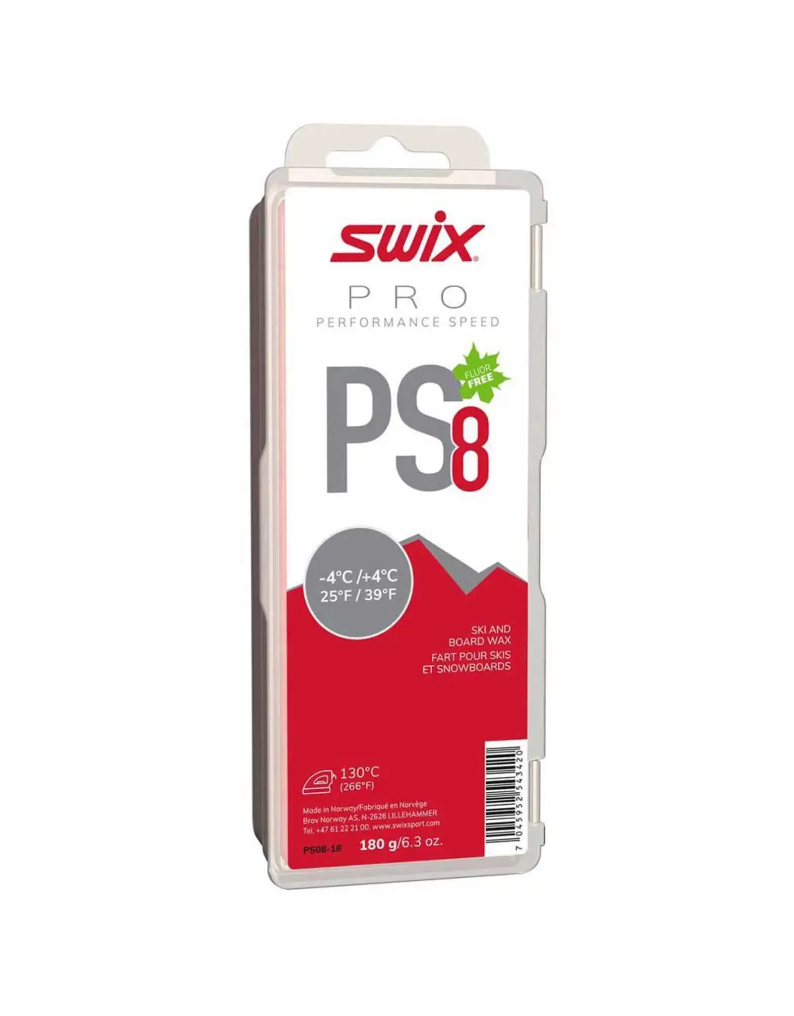 SWIX Swix PS8 Red, 180g