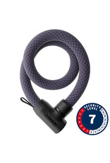 Abus, Yarnit 4004K, Chain Lock, Key, 4mm, 110cm, 3.6', Midnight Purple