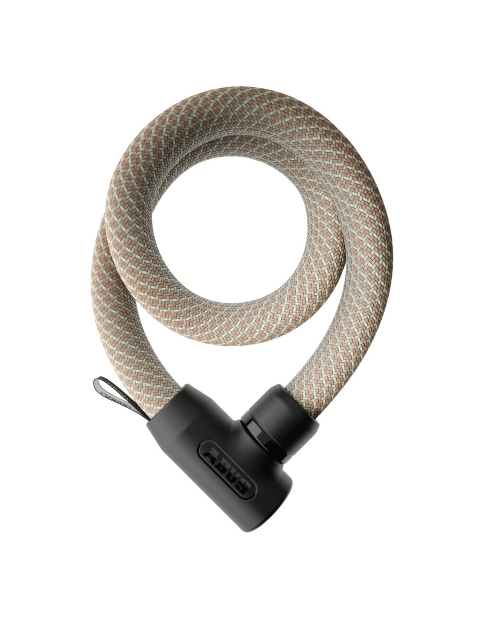Abus, Yarnit 4004K, Chain Lock, Key, 4mm, 110cm, 3.6', Sand Stone