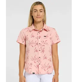 Dharco Dharco Womens Tech Party Shirt | Pink Palm