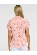 Dharco Dharco Womens Tech Party Shirt | Pink Palm