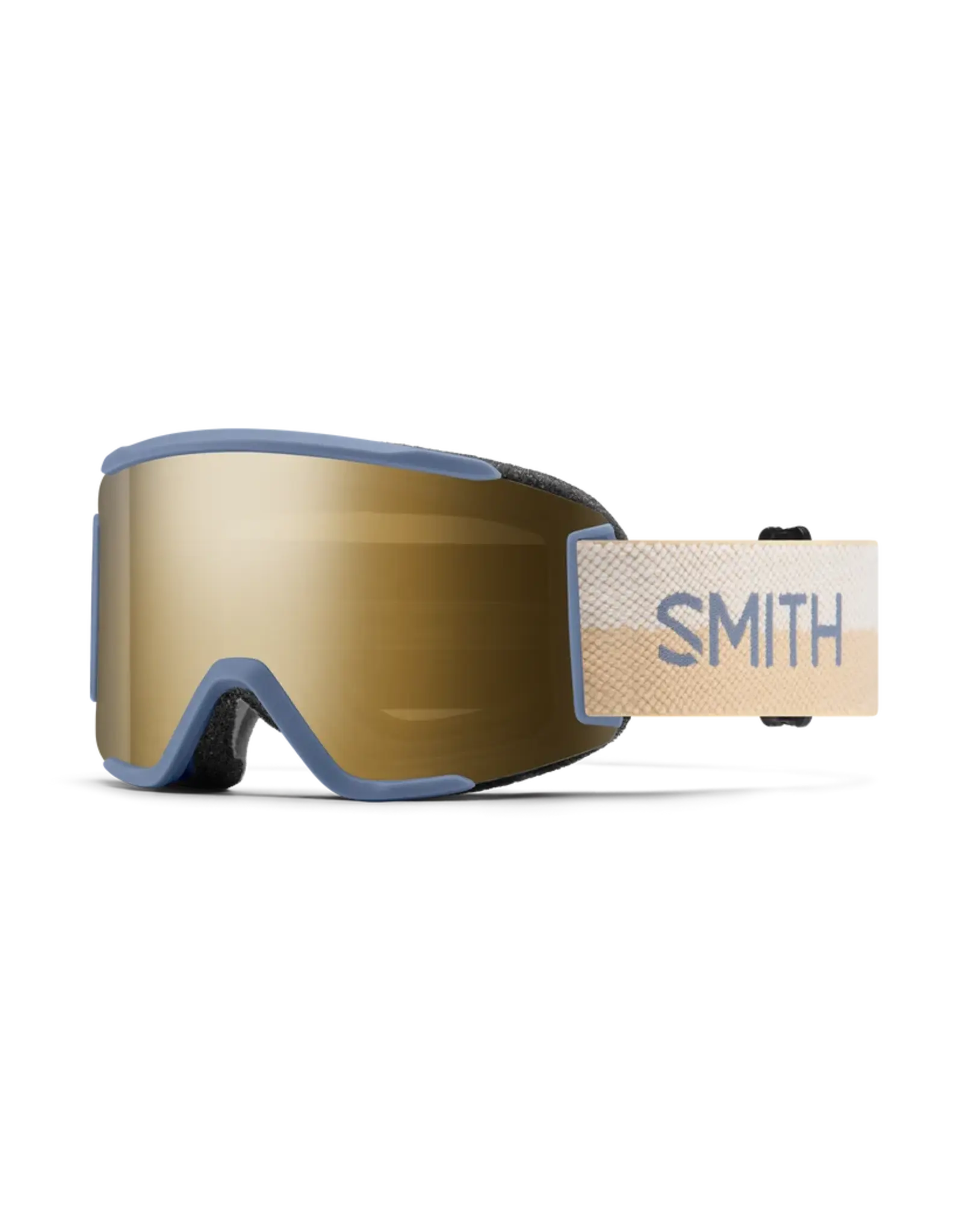 Smith Smith Squad S  Steel Blue Split | CP Sun Black Gold Mirror F26
