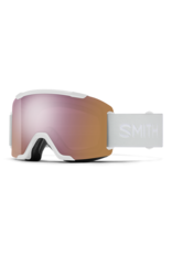 Smith Smith Squad2 White Vapor | ChromaPop Everyday Rose Gold Mirror F26