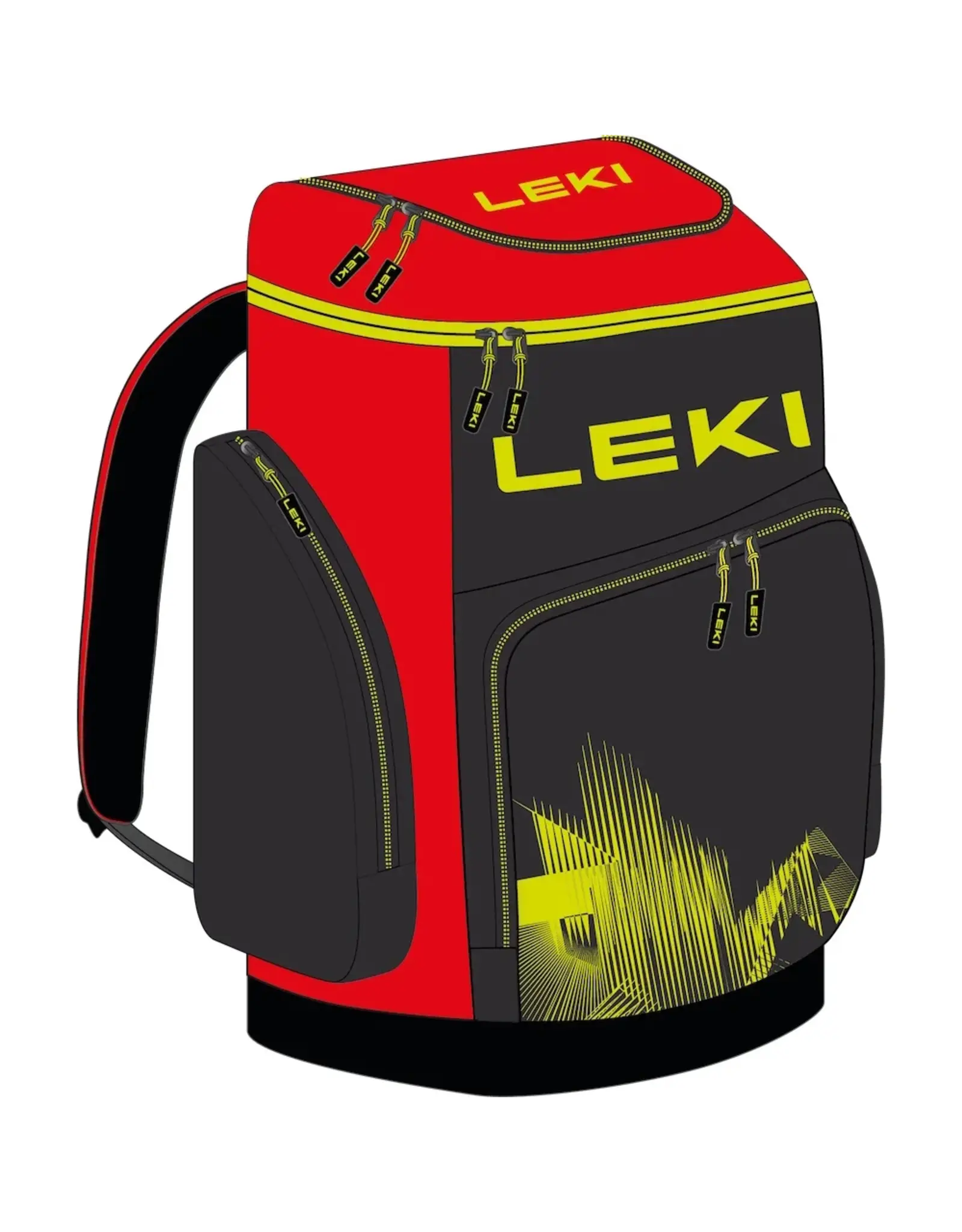 Leki Leki Ski Boot Bag WCR 85L bright red F26
