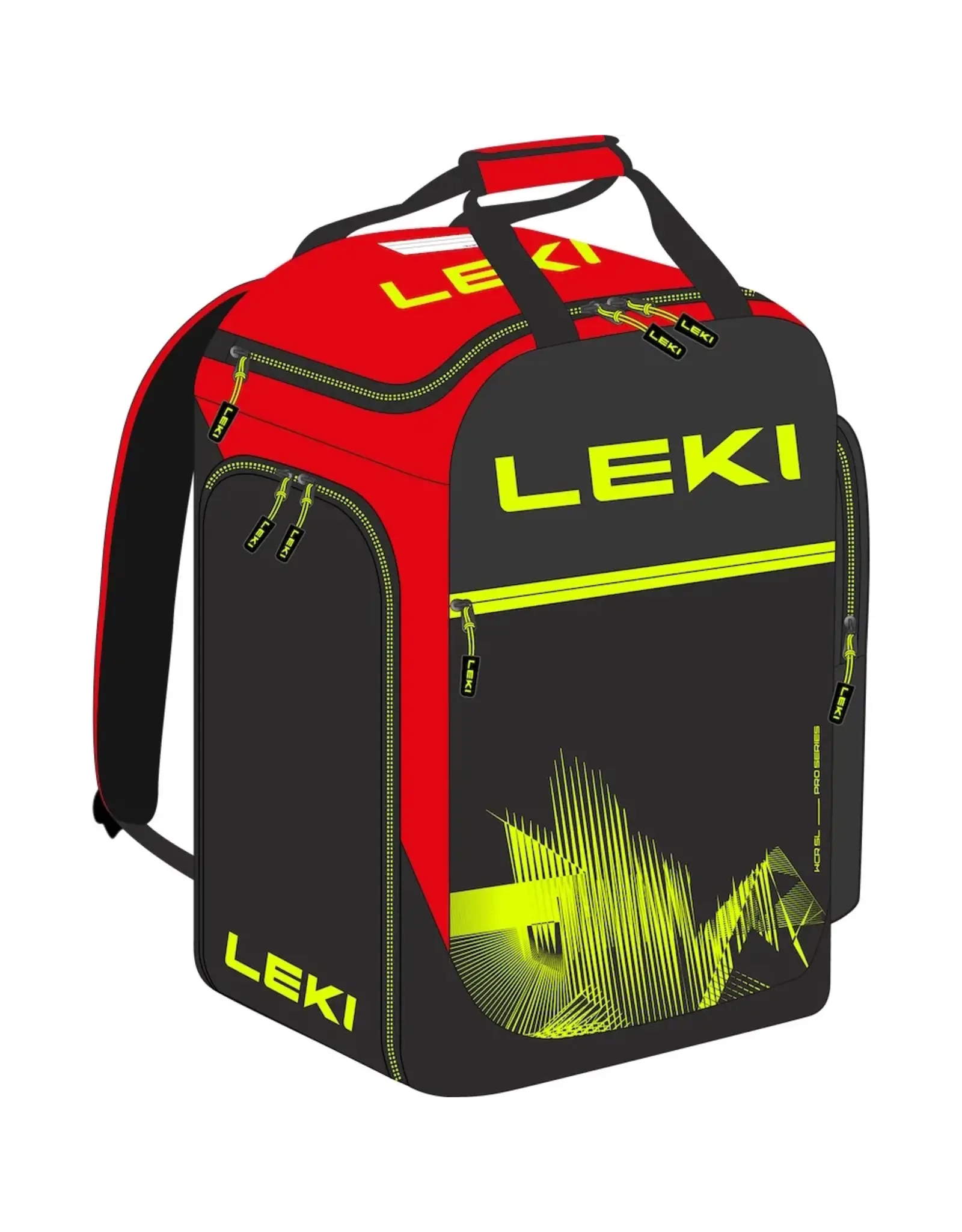 Leki Leki Ski Boot Bag WCR 60L bright red F26