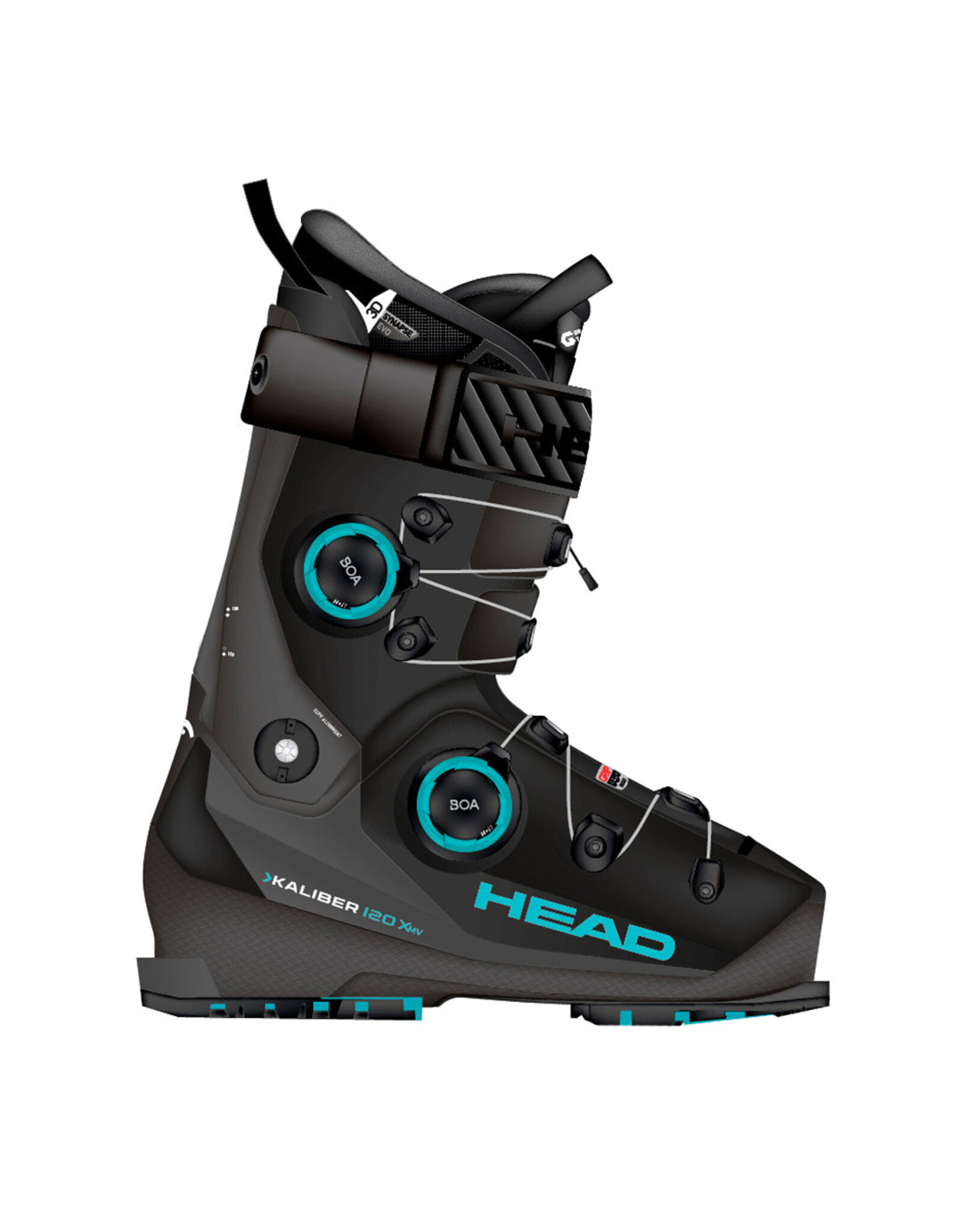 Head HEAD KALIBER 120X MV GW BOA2 BLACK-SPEEDBLUE F26