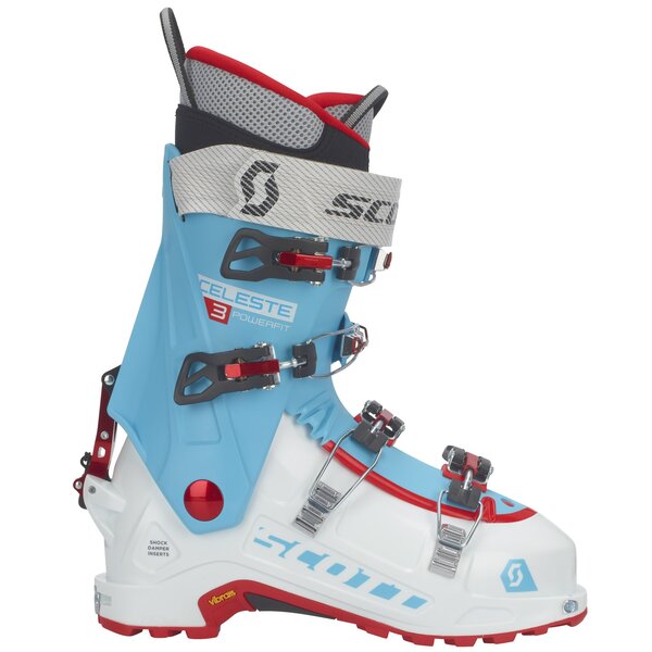 Scott Scott Celeste III Women's AT Ski Boots White/Berry Blue | 23.5