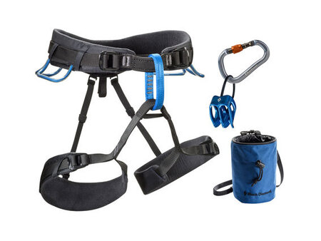 Black Diamond Black Diamond Momentum DS  Climbing Harness Package